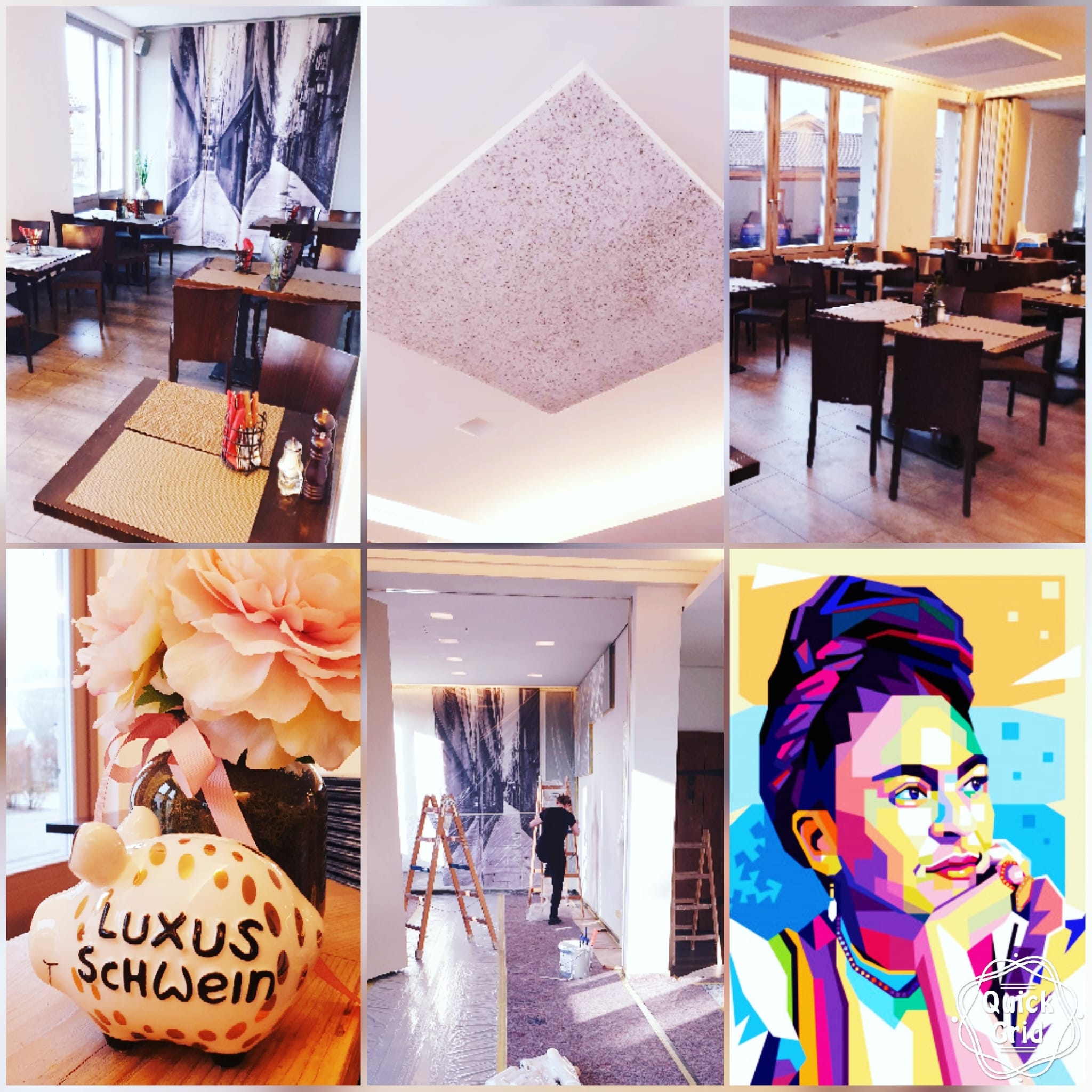 Collage Umbau Rene